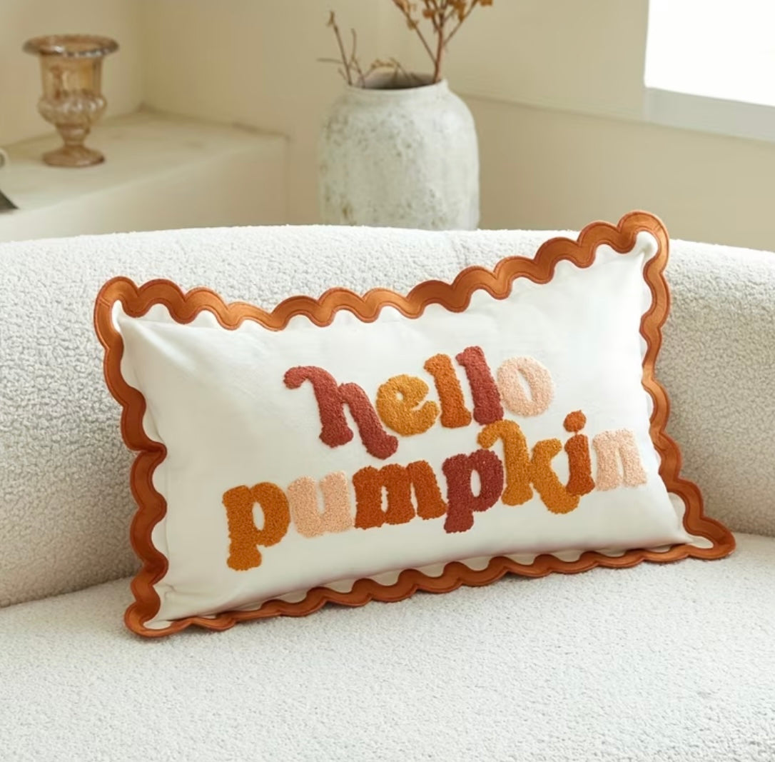 Hello Pumpkin Pillow